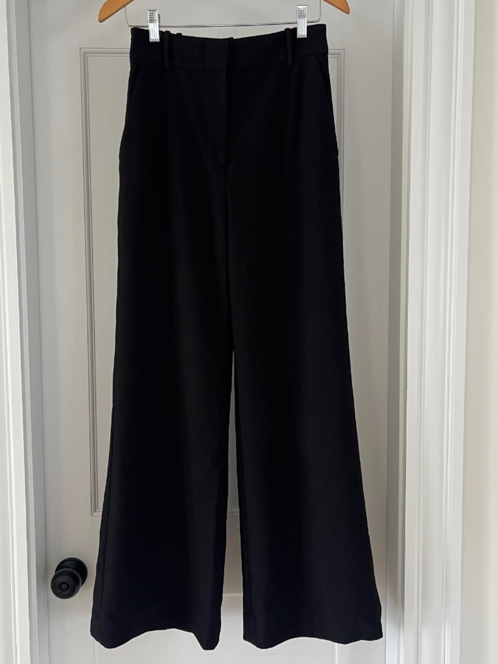 & Other Stories Black Trousers Size 4